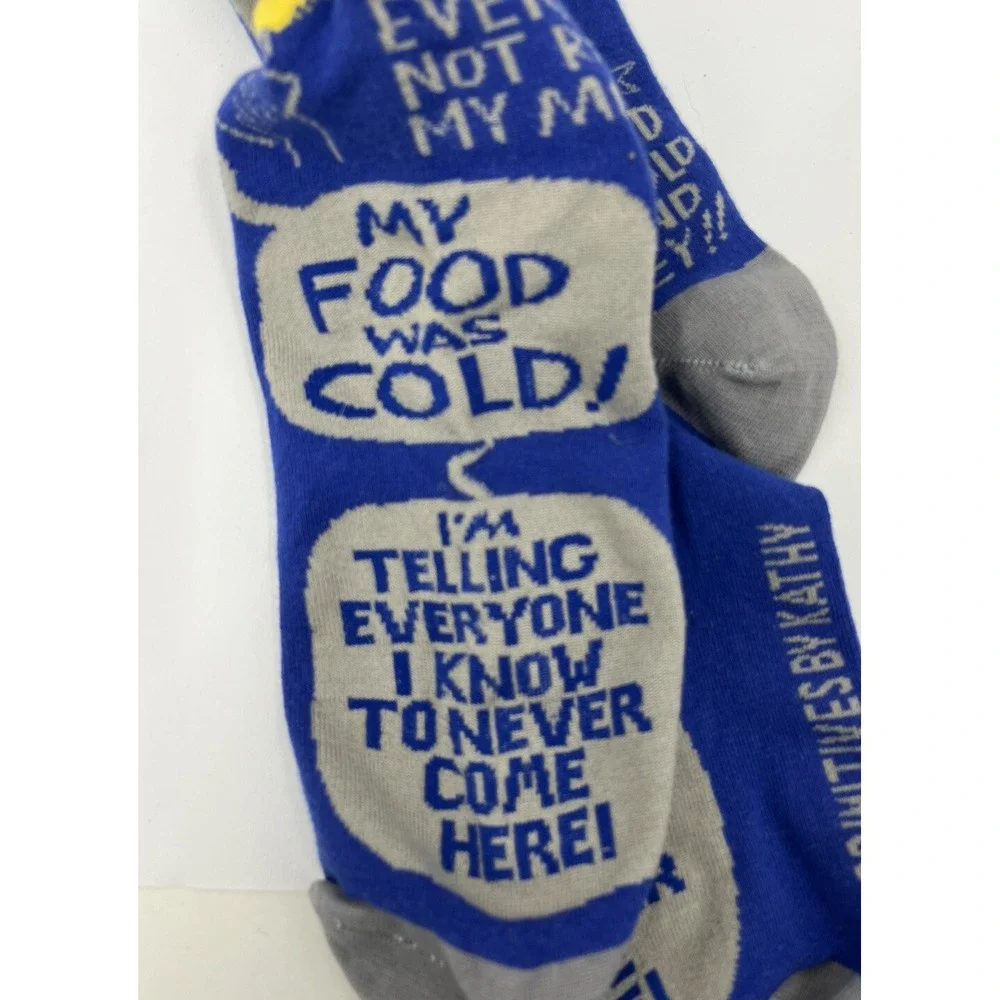 Primitives By Kathy Ok Karen Socks 113089 Novelty White Elephant Gift